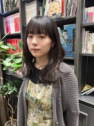 ミディアム 中原 雄哉のヘアスタイル