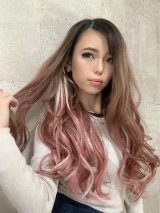 ロング 🌸ドレスアップ 心斎橋店🌸のヘアスタイル