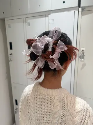 ヘアアレンジ 髙橋奈緒子 ⭐︎newi京橋のヘアスタイル