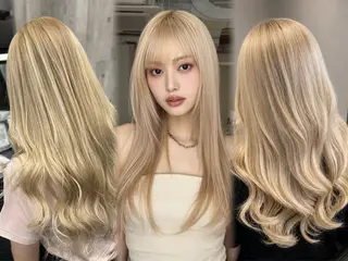 ロング カラー ✨ハイトーン✨ ANJIのヘアスタイル