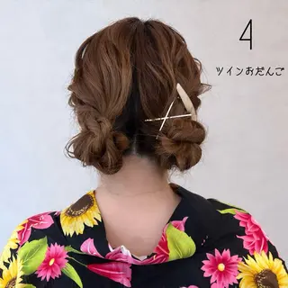 ヘアアレンジ 美髪矯正/シークレッ トハイライト🤍りさのヘアスタイル