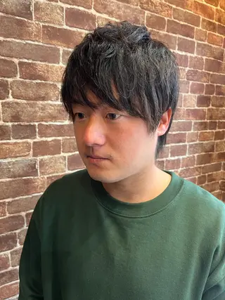 ショート カラー パーマ ヘアアレンジ メンズ キッズ ネイル マツエク・マツパ アイブロウ 久木原 ゆりのヘアスタイル