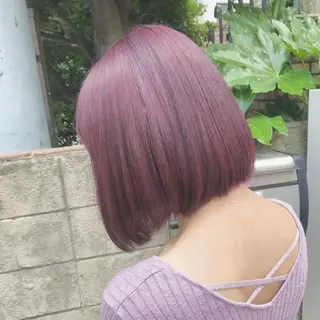 ミディアム カラー ヘアアレンジ メンズ キッズ ブリーチの髪様 MASATOのヘアスタイル