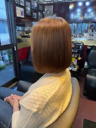 ミディアム ハイライトエクステ 横浜CHIRIのヘアスタイル