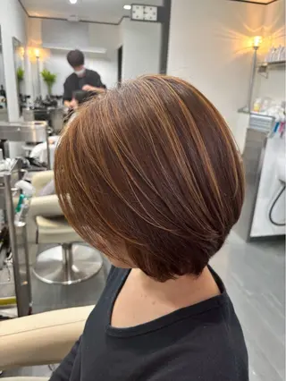 ショート 井上 志麻のヘアスタイル