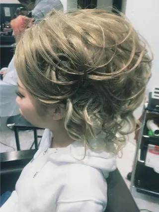 ショート ミディアム セミロング ロング ヘアアレンジ UNDER vr 【アンダーバー】のヘアスタイル