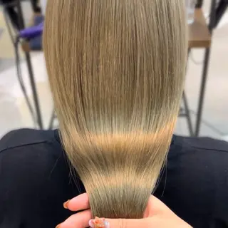 カラー センターパート/カラ ーメッシュ📍ユリのヘアスタイル