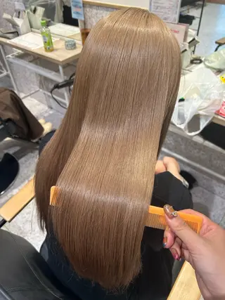 カラー ♡透明感カラー★ ネイル/しの♡のヘアスタイル