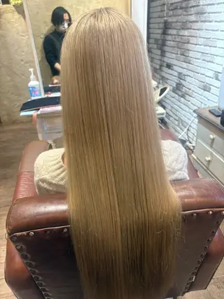 ロング セキネ シュウヘイのヘアスタイル