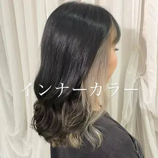 カラー 🍀火曜以外予約⭕ 安藤澪央☘️のヘアスタイル
