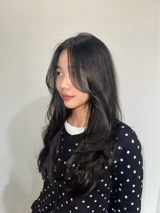 ロング 中山 こころのヘアスタイル