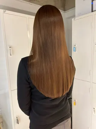 ロング カラー 渋谷 縮毛矯正 髪質改善 今泉ひろきのヘアスタイル