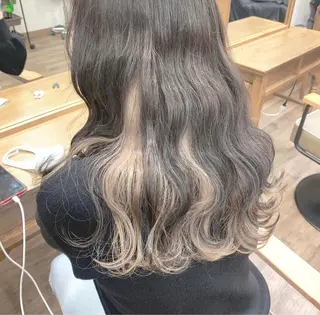 カラー ヘアアレンジ 渋谷:インナーカラー ／🍒エリカ🍒のヘアスタイル
