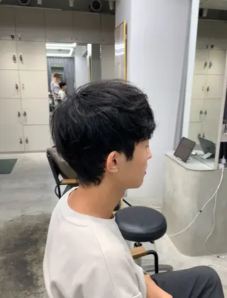 メンズ 似合わせレイヤー ‪ෆ‪.*艶髪補修のヘアスタイル