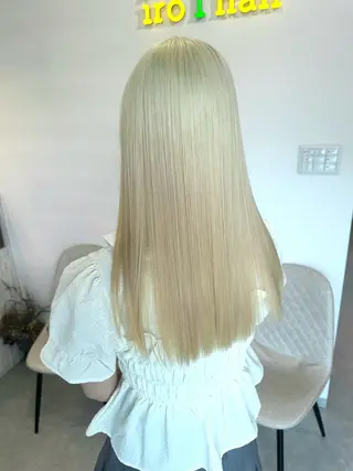 ロング カラー 加藤 佑二のヘアスタイル
