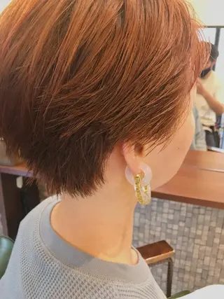 ショート 代官山 ボブヘアーのヘアスタイル