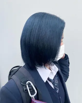 ミディアム カラー 佐伯蓮 🫧学割メニューありのヘアスタイル