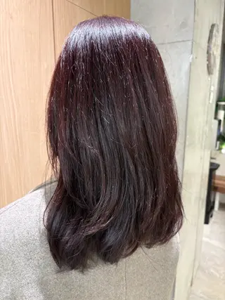 ミディアム カラー 🎀レイヤー/パーマ カラー/ai🎀のヘアスタイル