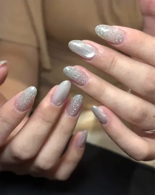 ネイル Nailグリン 🍑のネイルデザイン