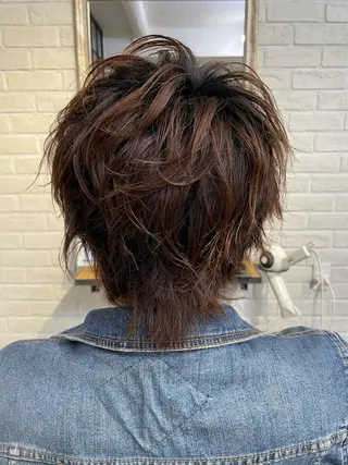 メンズ ✨透明感カラー🌱 上村 舜のヘアスタイル