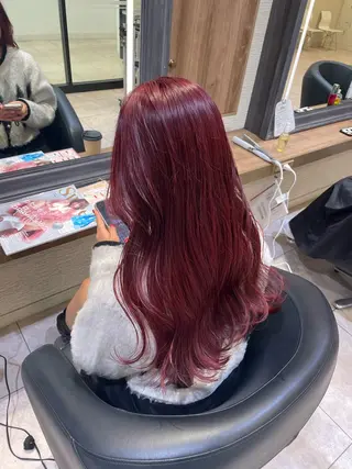 ロング ふわっと抜け感🫧 ブラウンベージュ🤎のヘアスタイル