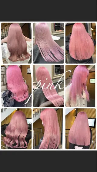 ミディアム カラー Selenehair 三条本店のヘアスタイル