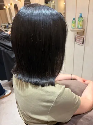 ミディアム Ha naのヘアスタイル