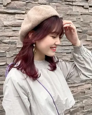 ミディアム カラー 🔆韓国 norika🔆のヘアスタイル