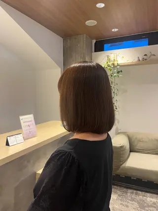 ミディアム メンズパーマ/ ハイトーン/タニザキのヘアスタイル