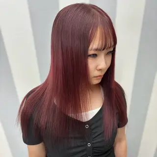 セミロング カラー Ren. 🦋デザインカラーのヘアスタイル