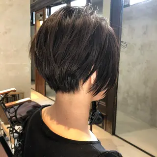 ショート すきバサミを使わない カット✂️✨郡司泰之のヘアスタイル