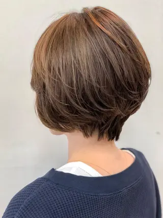 ショート カセヤ リョウのヘアスタイル