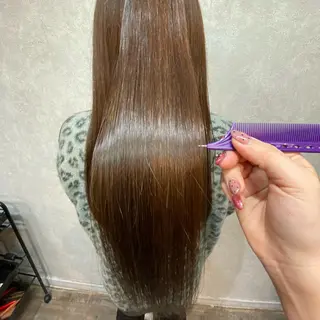 ロング カラー 💜髪質改善/ 艶カラー/ミナ🩷のヘアスタイル