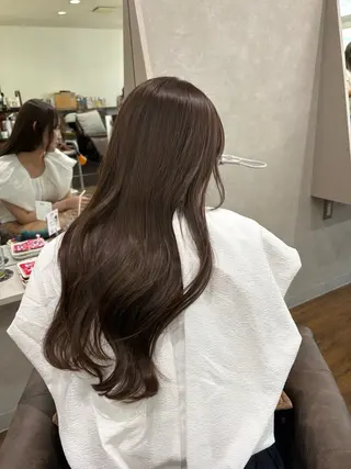 ロング カラー 藤原史江 / DECOHAIRのヘアスタイル