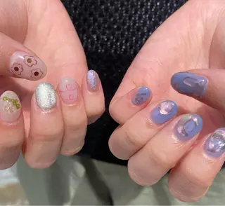 ネイル akari✨千葉駅 デザイン、メンズ🪐のネイルデザイン