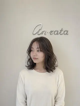 ミディアム an・rata/ 当日OK/和歌山市駅のヘアスタイル