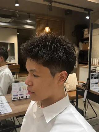 メンズ 谷本虎太郎 レイヤー🌈ボブのヘアスタイル