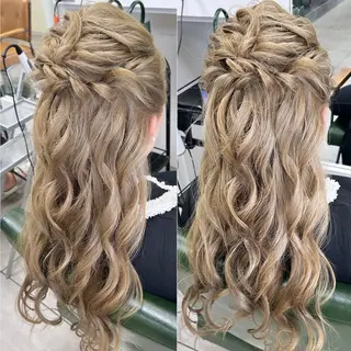 ロング レイヤー/艶髪カラー 森本くるみのヘアスタイル