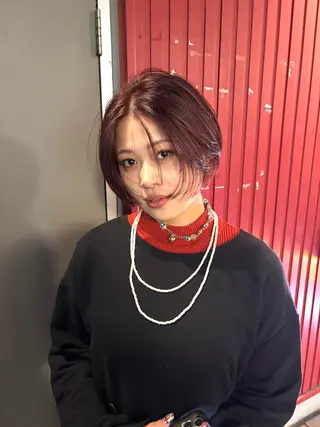 ショート Karin／ レイヤーブリーチ🥀のヘアスタイル