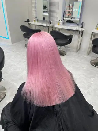 ロング 暖色系ハイトーン♡ mioriのヘアスタイル