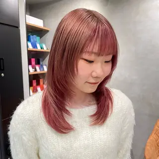 セミロング カラー モデル様募集中 /REIRIのヘアスタイル
