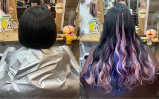 ロング カラーモデル募集ෆ‪ ＳＡＥのヘアスタイル