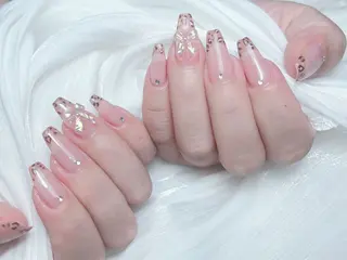 ネイル M🌷nail 長さだし専門店のネイルデザイン