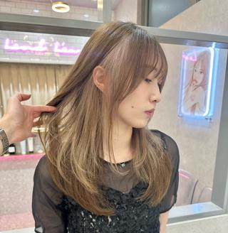 ロング カラー 🎀リオ🎀/ 推しカラーのヘアスタイル