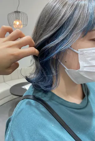 ショート カラー ヘアアレンジ 小倉 愛里のヘアスタイル