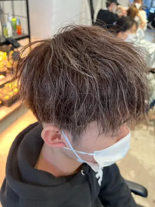 ショート メンズ オタク特化美容師💟 チバコナツのヘアスタイル