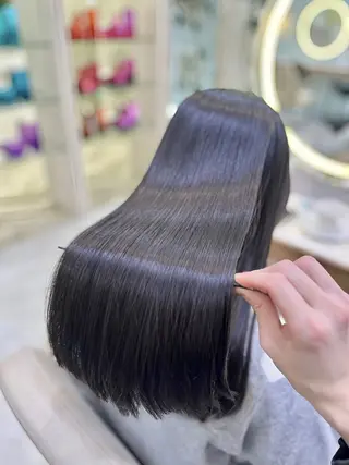 ロング ブリーチなし┆ うる艶┆hinataのヘアスタイル