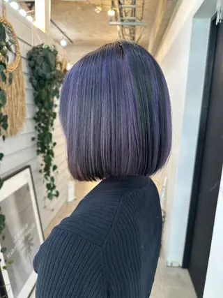 ショート カラー jill by gisel 博多のヘアスタイル