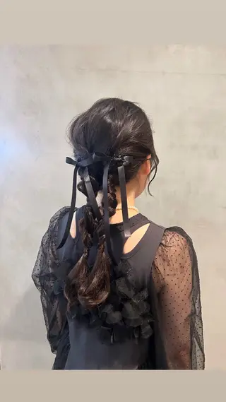 ロング ヘアアレンジ タナカ カナ🫧のヘアスタイル