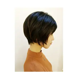 ショート 美谷添(ミヤゾエ) まどか大人ヘアサロンのヘアスタイル